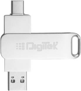 DIGITEK DDUD 32GB V3.2 Dual Drive U Disk 32 GB OTG Drive Compatible with Desktop Computer, Laptop, Television, Mobile USB 3.2 Metal Case