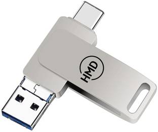 hmd 512 GB OTG Pen Drive For iOS & Android Compatible with iPhone,iPad,Android,PC 512 GB OTG Drive Compatible with Desktop Computer, Gaming Console, Gaming Console, Mobile, Tablet, Television USB 3.0 Metal Case