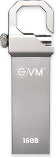 EVM EVMPD/16GB 16 GB OTG Drive Compatible with Desktop Computer, Laptop USB 2.0 Metal Case