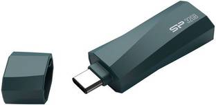 Silicon Power Mobile C07 32 GB OTG Drive Compatible with Desktop Computer, Laptop USB 3.2 Plastic Case