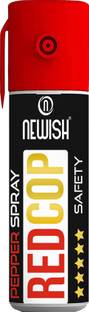 NEWISH Pepper spray self defence for womens | 55 ml | 50 Shots | Range upto -15 Feet Pepper Stream Spray