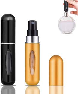 primetreads 2 Pack 5ml Portable Mini Refillable Perfume 5 ml Bottle