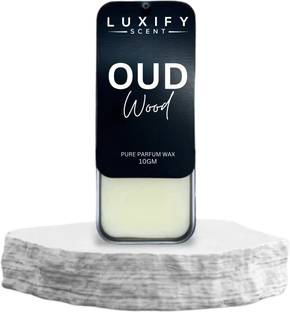 Luxify Scent Oud Wood Solid Perfume | Non-Greasy Wax | Luxury in Every touch | Easy to use | Perfume  -  10 ml