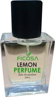 Ficosa Lemon Perfume Spray | Long Lasting Fragrance Eau de Parfum  -  50 ml