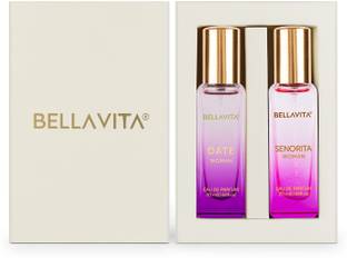 BELLAVITA DATE perfume & SENORITA perfume combo|2X20ML|With Fruity & Woody Notes| Eau de Parfum  -  40 ml