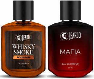 बियर्डो Whiskey Smoke Bourbon Perfume & Mafia Parfume EDP Set For Men Perfume  -  100 ml