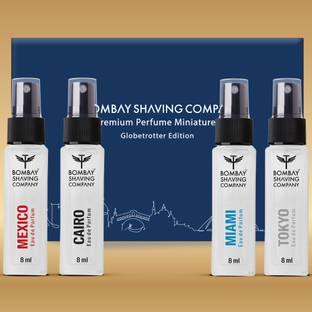 BOMBAY SHAVING COMPANY Long Lasting Perfume Gift Set - Featuring 4 Premium Perfume for Men Eau de Parfum  -  32 ml
