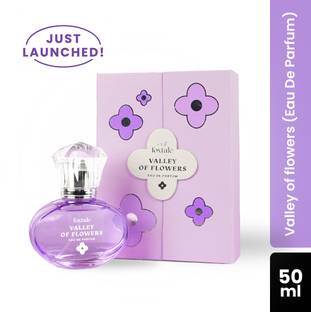 Foxtale Valley Of Flowers Long Lasting Floral Eau De Parfum Perfume  -  50 ml