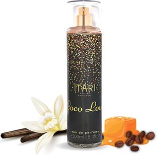 Itari Coco Love Vanilla Coconut Body Perfume Mist | 200ml Long Lasting For Men & Women Perfume  -  200 ml