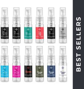 RIYA Xploriya Best Seller Unisex Fragrance Gift Set | 12x5ml | Pocket Friendly Eau de Parfum  -  60 ml