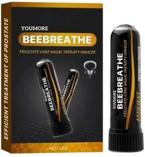 youmore BeeBreathe Nasal Inhaler for Prostate Wellness, Nasal Inhaler Stick Eau de Cologne  -  1.8 ml