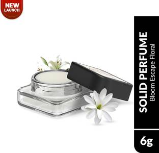 TNW - The Natural Wash Solid Perfume Bloom Escape (Floral) Long-Lasting, Non-Greasy| Travel-Friendly Eau de Parfum  -  6 ml