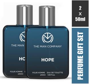 THE MAN COMPANY HOPE EDP Premium Long Lasting Perfume for Men - Pack of 2 (2 x 50ml) Eau de Parfum  -  100 ml