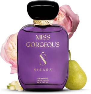 Nisara Miss Gorgeous Long Lasting Floral Fuity Green Eau De Parfum - 100 ml (For Women) Eau de Parfum  -  100 ml