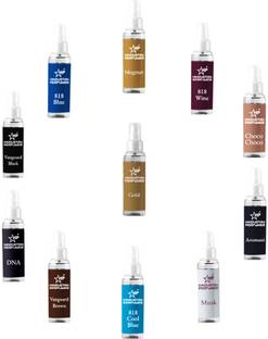 HP Unisex Perfume Gift Set I 10x5ml tester Trial+Gold Long-lasting Fragrance Eau de Parfum  -  55 ml