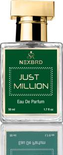 SR NEXBRD Just Million | A Refreshing Escape | Mint, Rose, Amber | Long Lasting & Luxury Eau de Parfum  -  50 ml