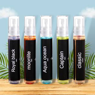 Bellcury Men long lasting Luxury Fragrance For Men (Pack of 5) Eau de Parfum  -  50 ml