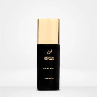 HP 818 Black Bold, Mysterious – Vetiver, Geranium & Lemony Notes | Long-lasting Eau de Parfum  -  20 ml
