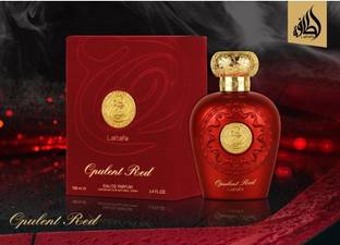 Lattafa OPULENT RED, 100 ml unisex EDP perfume for Unisex, Arabic Dubai Fragrance Eau de Parfum  -  100 ml