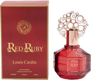 Louis Cardin Red Ruby EDP Luxury Perfume For Women , Party Wear Long Lasting 100ml Eau de Parfum  -  100 ml