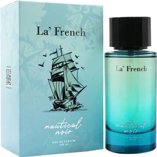 La French Nautical Noir Unisex Perfume | Long-Lasting & Sophisticated Fragrance Eau de Parfum  -  100 ml