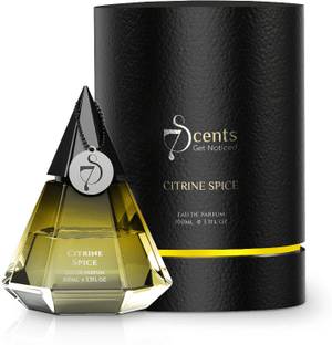 7 SCENTS Citrine Spice | Eau De Parfum | Unisex Fragrance Exquisite Indo-Luxury Perfume Eau de Parfum  -  100 ml