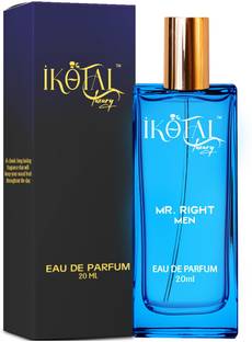 IKOTAL Mr Right Imported Luxury Perfume For Men !Long Lasting Addictive Scent For Boys Eau de Parfum  -  20 ml