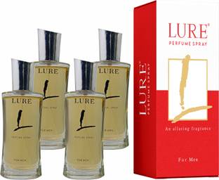lure Long-Lasting Fresh & Soothing Fragrance 4pcs (50ml each) Eau de Parfum  -  200 ml