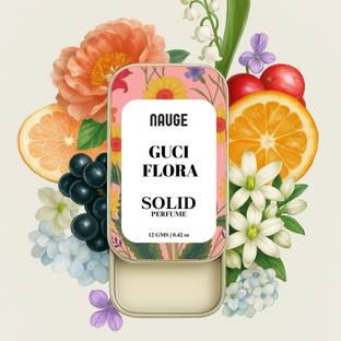 Nauge Guci Solid Perfume|Long-Lasting Eau de Cologne Eau de Cologne  -  12 ml