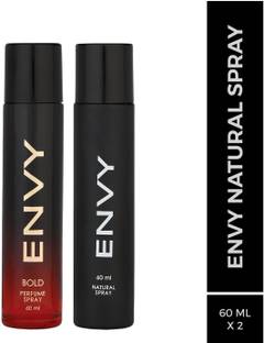 Envy Bold & Black Natural Spray Perfume EDP|Premium & Long Lasting| Eau de Parfum  -  120 ml