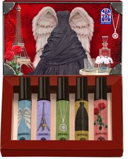 BRIT ACCENT Luxury Gift Set For Women||Set Of 5*16 ML||Long lasting Parfum|| Best Gift Set|| Eau de Parfum  -  80 ml