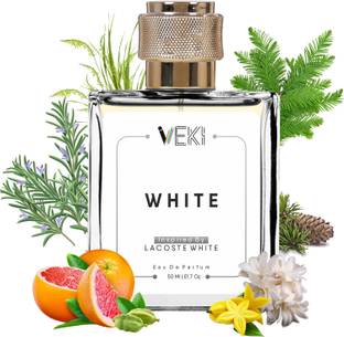 Veki White Perfume Fresh & Premium Long-Lasting Fragrance Spray Eau de Parfum  -  50 ml
