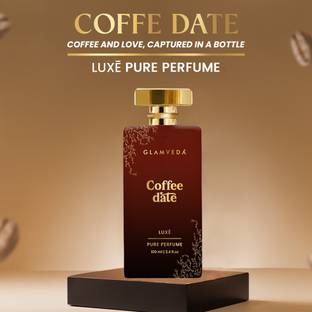 GLAMVEDA Coffee Date Pure Perfume |Irresistible Luxury Fragrance|Daily & Party Wear Scent Perfume  -  100 ml