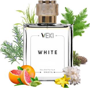 Veki White Perfume Fresh & Premium Long-Lasting Fragrance Spray Eau de Parfum  -  50 ml