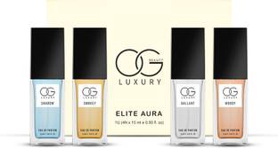 ओजी ब्यूटी Luxury Perfume Gift Set - 4 Unique Scents, Long-lasting, Perfect Gift, Versatil Eau de Parfum  -  60 ml
