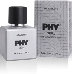 Phy Social EDT | Ideal chilled out party fragrance | Long lasting perfume Eau de Toilette  -  50 ml