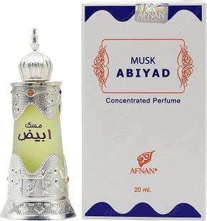 AFNAN Musk Abyad Concentrated Perfume  -  20 ml