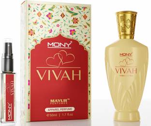 Mony Vivah Perfume Luxurious Long Lasting fragrance with Free Tester Perfume  -  50 ml