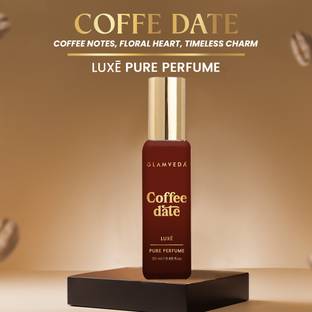 GLAMVEDA Coffee Date Luxe Pure Perfume | Warm & Sweet Gourmand | Ideal for Daily Use| Perfume  -  20 ml