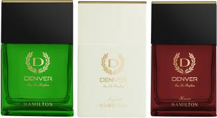 DENVER Honour, Imperial & Hamilton Perfume |Premium & Long Lasting 3 pack of perfume Eau de Parfum  -  70 ml