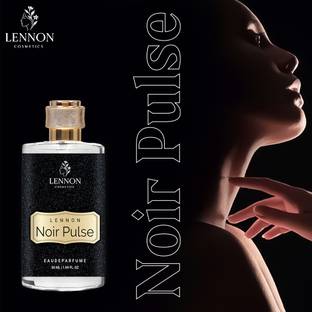 LENNON COSMETICS Lennon Noir Pulse Eau De Parfum – Intense Woody Musk Perfume For Men – 50ml Eau de Parfum  -  50 ml