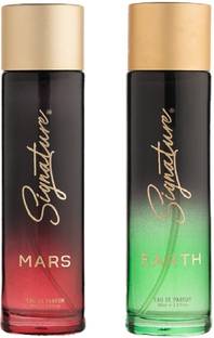 Signature Mars & Earth Long Lasting Fragrance - Occasional & Casual (60ML Each, Pack Of 2) Eau de Parfum  -  120 ml
