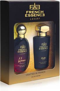 FRENCH ESSENCE Luxury Premium Bloom & Oud Perfume Gift Set Long Lasting Fragrance Scent Eau de Parfum  -  60 ml