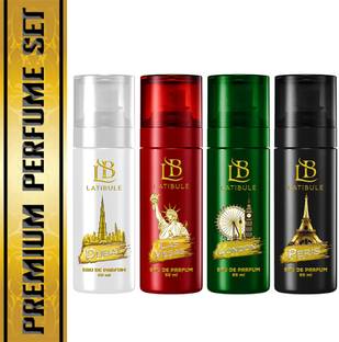 Latibule Pheromone Cologne Eau de Cologne Lasvegas+Dubai+Peris+London Combo Floral Attar