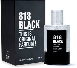 HP 818 Black Bold, Mysterious � Vetiver, Geranium & Lemony Notes | Long-lasting Perfume  -  100 ml