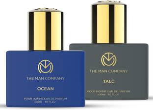 THE MAN COMPANY Calm & Refreshing Fragrance combo | Ocean & Talc Eau de Parfum  -  60 ml