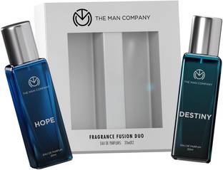 THE MAN COMPANY FRAGRANCE FUSION DUO Premium Long Lasting Perfume Combo for Men (2x20 ml) | Eau de Parfum  -  40 ml