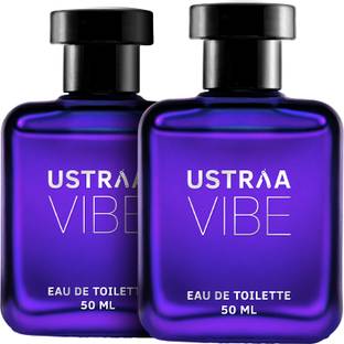 USTRAA Vibe EDT Perfume - Set of 2 Eau de Toilette  -  100 ml