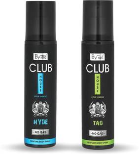 Byond Club House Hyde & Tao (Combo) 120ml+120ml Long Lasting Fragrance for Eau de Parfum  -  240 ml