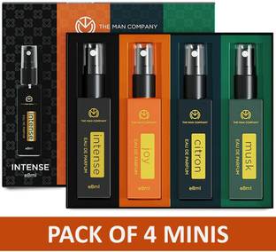 THE MAN COMPANY Perfume Gift Set - 8 ml* 4 Eau de Parfum  -  32 ml